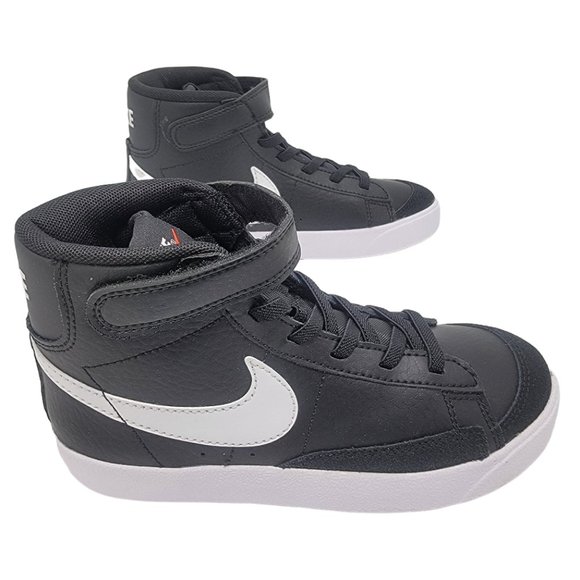Nike Other - NEW 13C Little Kids' Nike Blazer Mid '77 PS Shoes Black/White Sulfur DA4087-002